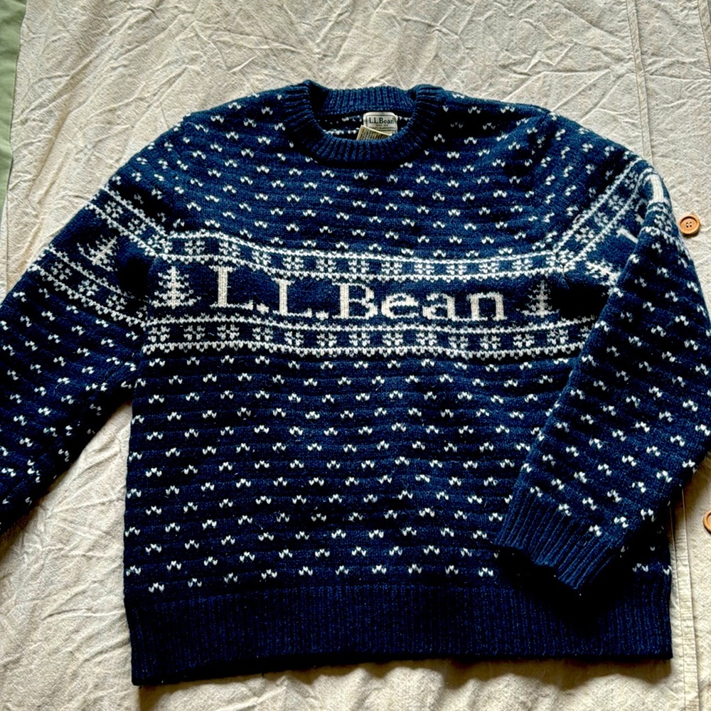 Vintage LL BEAN wool sweater